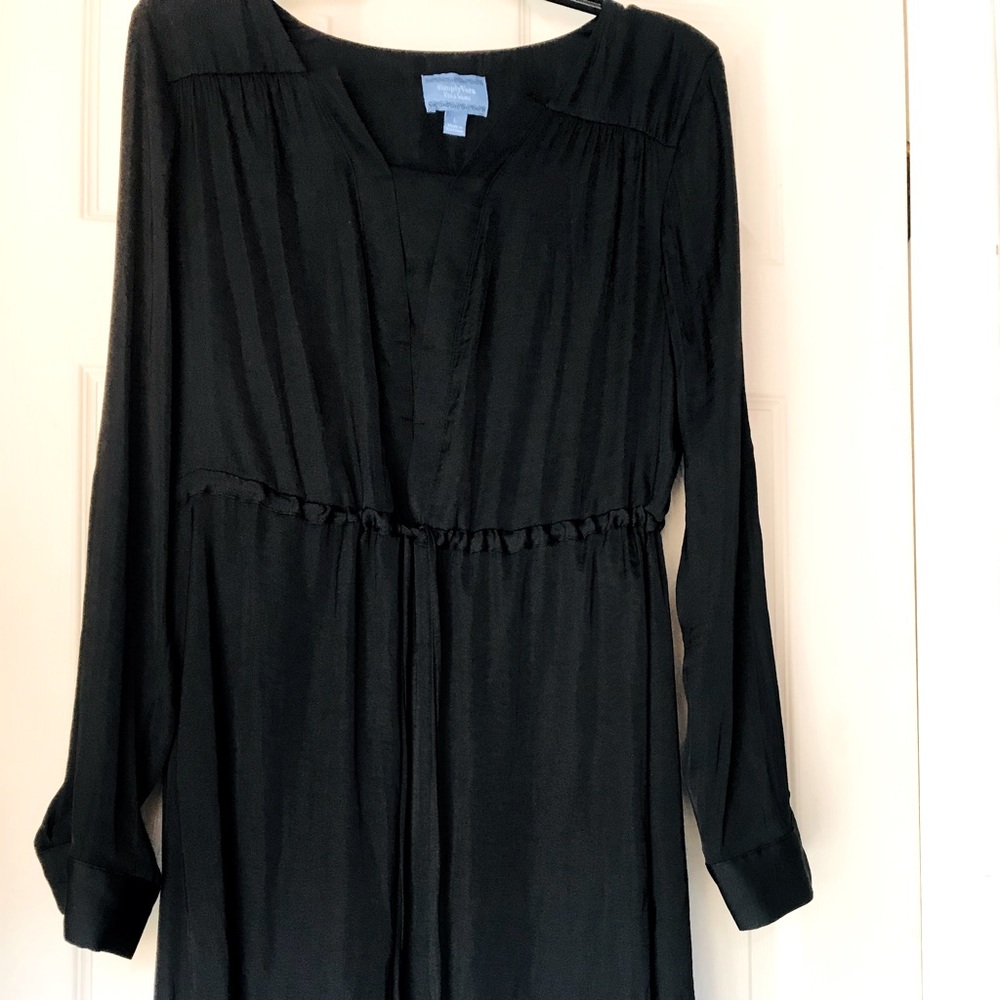 Simply Vera Wang Black Witchy Dress